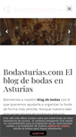 Mobile Screenshot of bodasturias.com